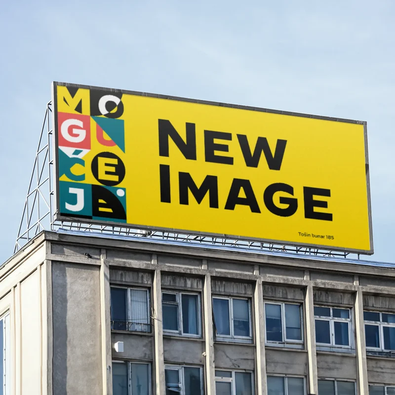 Backlit banner